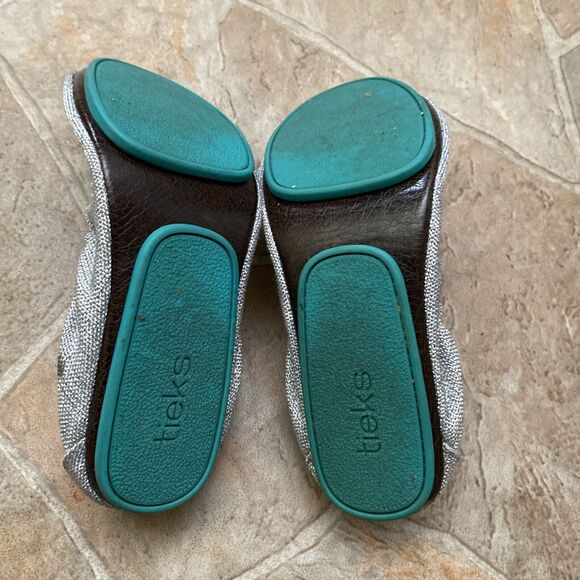 Tieks by Gavrieli Vegan Ballet Flats Gray Women's Size 8 - Picture 8 of 10